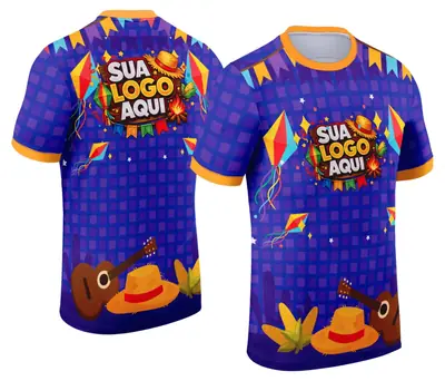 Arte Camisa Festa Junina - Arraiá - Modelo 035