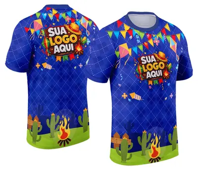 Arte Camisa Festa Junina - Arraiá - Modelo 045