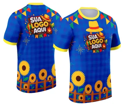 Arte Camisa Festa Junina - Arraiá - Modelo 054