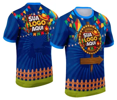 Arte Camisa Festa Junina - Arraiá - Modelo 083