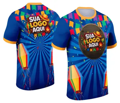 Arte Camisa Festa Junina - Arraiá - Modelo 085