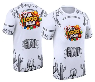 Arte Camisa Festa Junina - Arraiá - Modelo 089