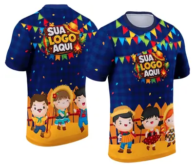 Arte Camisa Festa Junina - Arraiá - Modelo 092