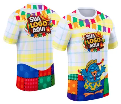 Arte Camisa Festa Junina - Arraiá - Modelo 096