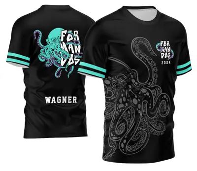 Camisa Formandos 2026 Polvo Verde Água