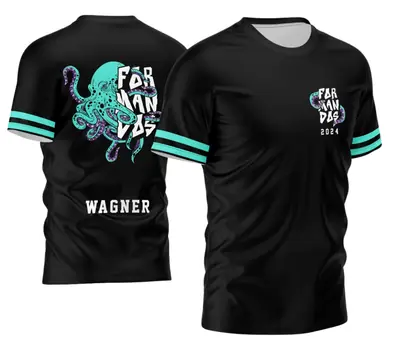 Camisa Formandos 2026 Polvo Verde Água Modelo 02