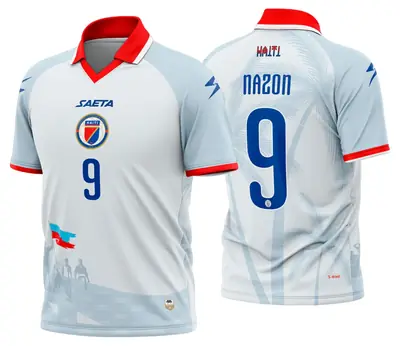 Arte Camisa Haiti Reserva 2026 - 2028