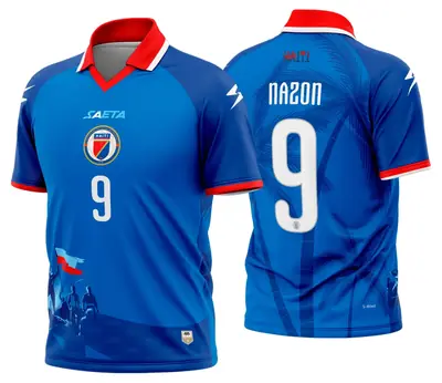 Arte Camisa Haiti Titular 2026 - 2028