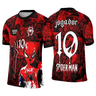 Arte Camisa Interclasse Homem Aranha 2