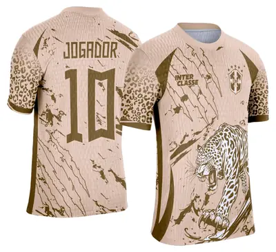 Arte Camisa Interclasse Modelo 854 Onça