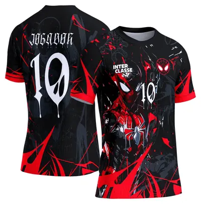 Arte Camisa Interclasse Modelo 886 Homem Aranha