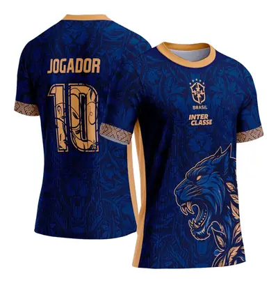 Arte Camisa Interclasse Pantera Negra