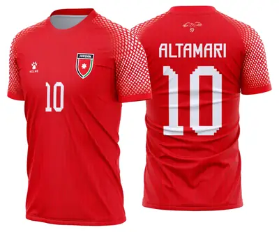 Arte Camisa Jordania Reserva 2026 - 2028