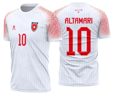 Arte Camisa Jordania Titular 2026 - 2028