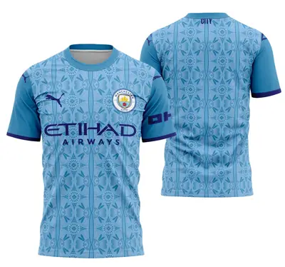 Arte Camisa Manchester City Concept 2025 - Modelo 1
