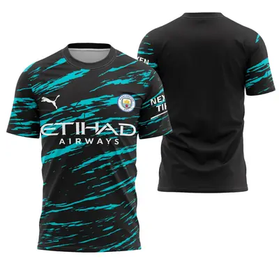 Arte Camisa Manchester City Concept - Modelo 1