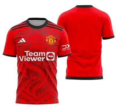 Arte Camisa Manchester United Concept 2024 - Modelo 2