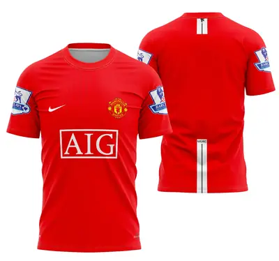 Arte Camisa Manchester United Local 2008