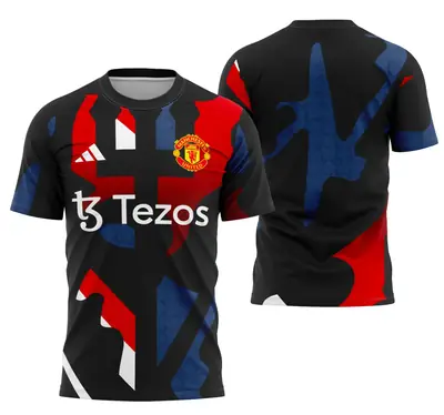 Arte Camisa Manchester United Pre-Match 2024-2025
