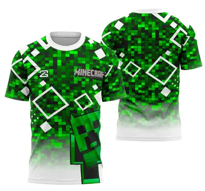 Camisa Minecraft