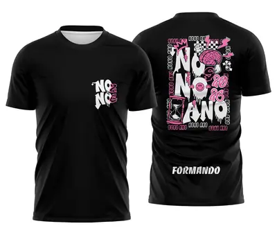 Arte Camisa Nono Ano Ampulheta Graffit