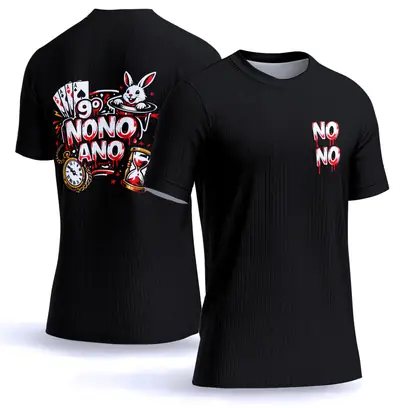 Arte Camisa Nono Ano Cartas blood