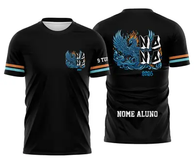 Arte Camisa Nono Ano Fênix
