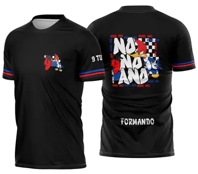Arte Camisa Nono Ano Pica-Pau