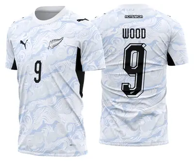 Arte Camisa Nova Zelandia Reserva 2026 - 2028