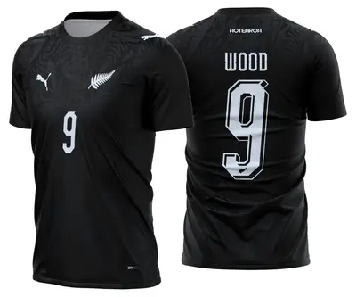 Arte Camisa Nova Zelandia Titular 2026 - 2028
