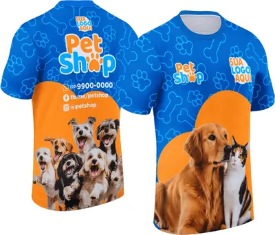 Camisa Pet Shop Modelo 009