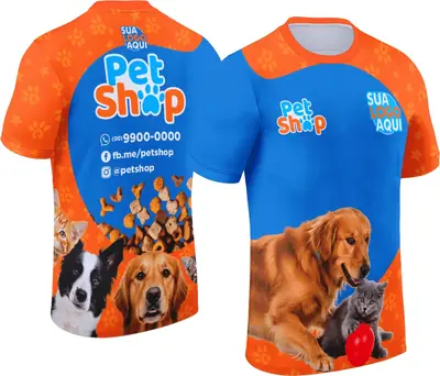 Camisa Pet Shop Modelo 015