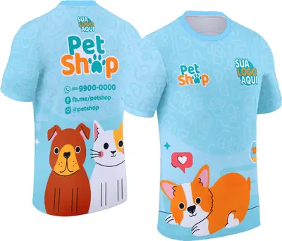 Camisa Pet Shop Modelo 042