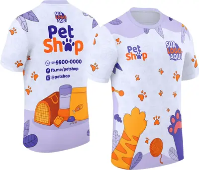 Camisa Pet Shop Modelo 052