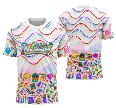 Camisa Professora Personalizada Modelo 105