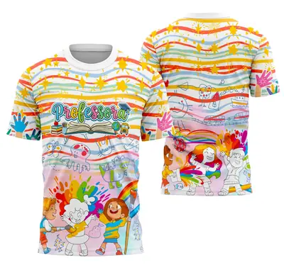 Camisa Professora Personalizada Modelo 101