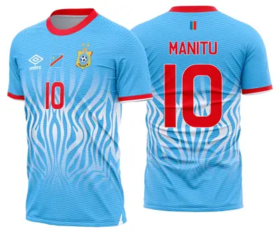 Arte Camisa RD Congo Titular 2026 - 2028