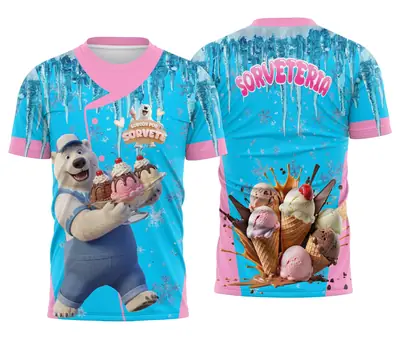 Arte Camisa Sorveteria - Profissão