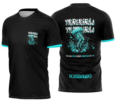 Arte Camisa Terceirão Água Viva Modelo 3