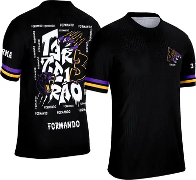 Arte Camisa Terceirão Pantera Garras