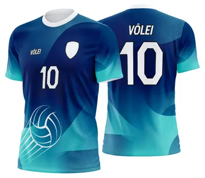Arte Uniforme de Vôlei Personalizado Profissional Modelo 29
