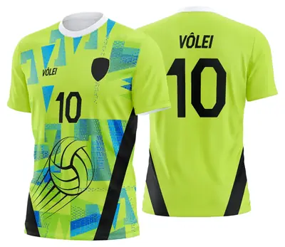 Arte Uniforme de Vôlei Personalizado Profissional Modelo 22
