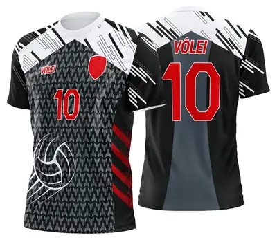 Arte Uniforme de Vôlei Personalizado Profissional Modelo 55