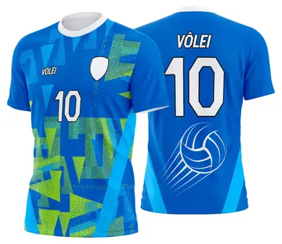 Arte Uniforme de Vôlei Personalizado Profissional Modelo 19