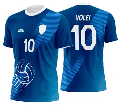 Arte Uniforme de Vôlei Personalizado Profissional Modelo 14