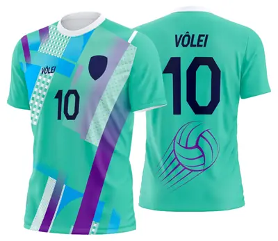 Arte Uniforme de Vôlei Personalizado Profissional Modelo 60