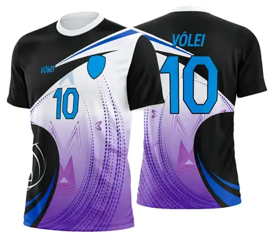 Arte Uniforme de Vôlei Personalizado Profissional Modelo 27