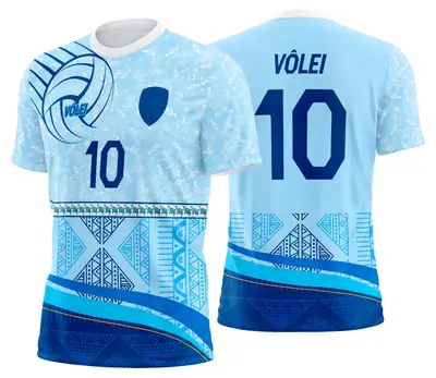 Arte Uniforme de Vôlei Personalizado Profissional Modelo 47