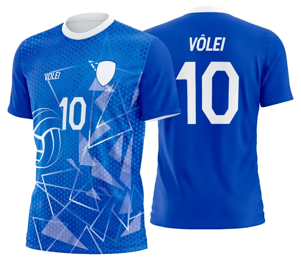 Arte Uniforme de Vôlei Personalizado Profissional Modelo 57