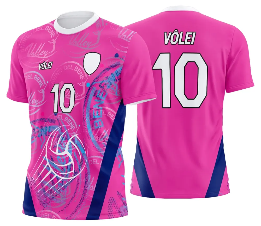 Arte Uniforme de Vôlei Personalizado Profissional Modelo 20